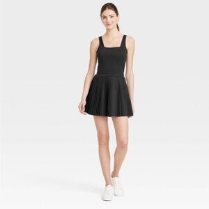 All in Motion Black Dress
